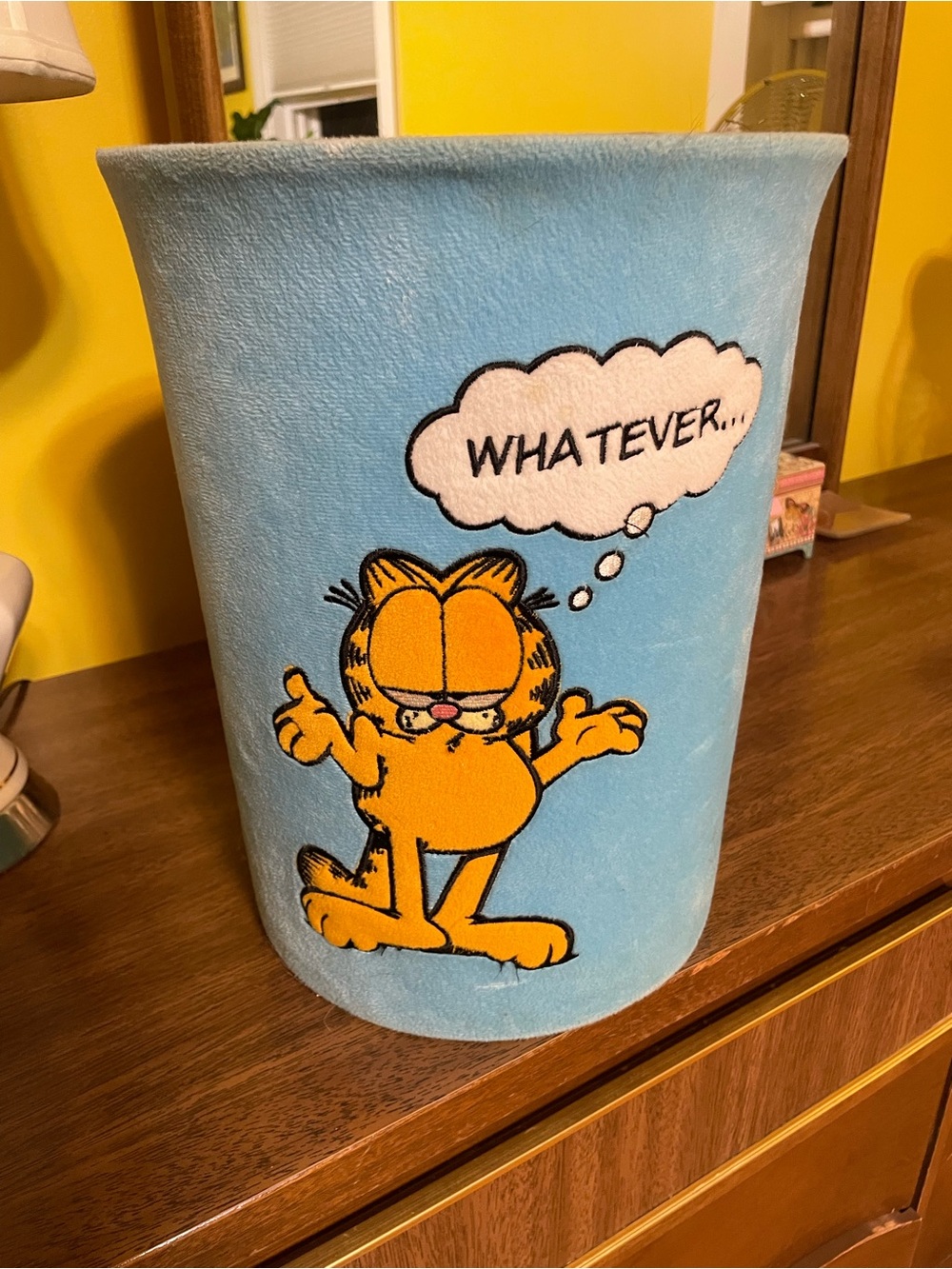 GARFIELD WASTE BASKET